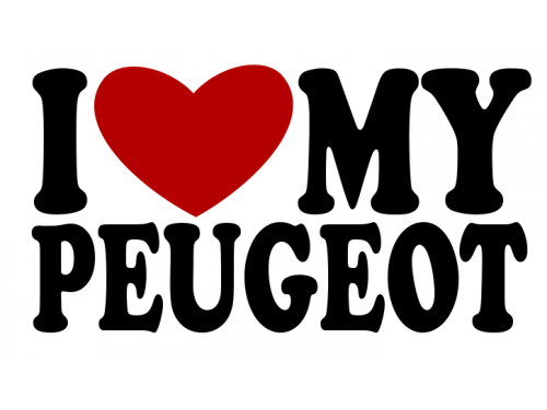 I love my Peugeot